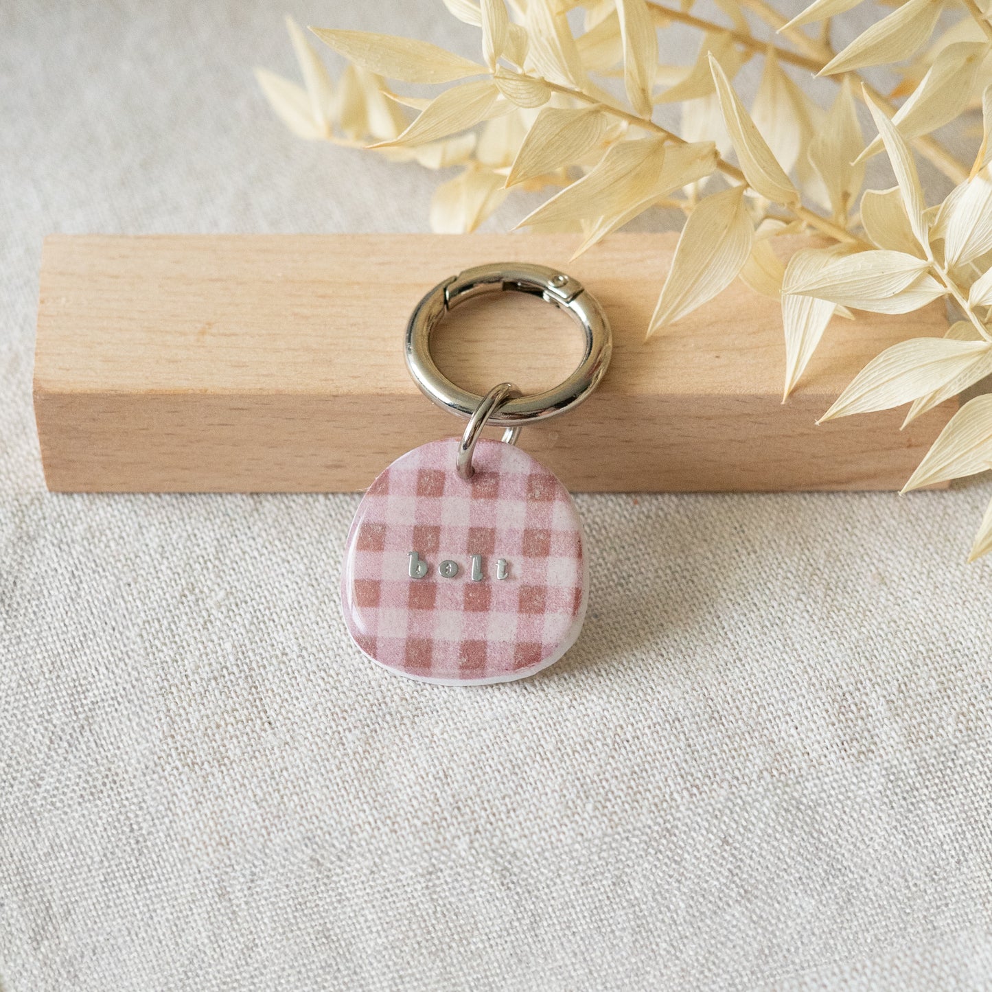 Gingham Tag