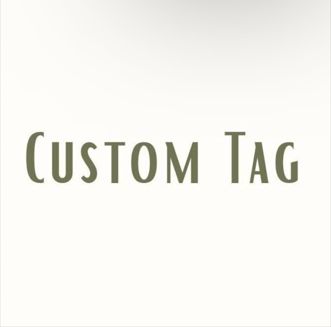 Custom Tag